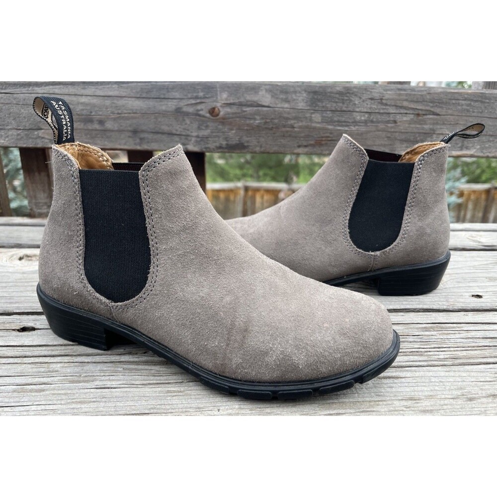 Blundstone Women's US 8.5 Suede Chelsea Ankle Boots Booties 2173